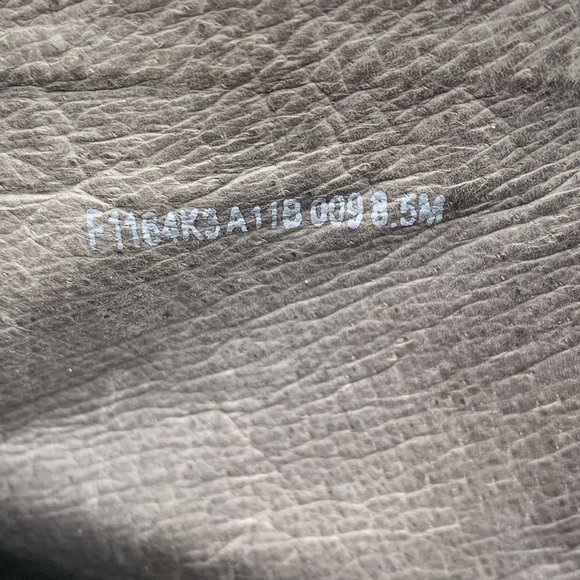 John Varvatos Brown Leather Lace Up Moto Cap Toe Ankle Boots Men’s Sz 8.5 - Picture 13 of 14